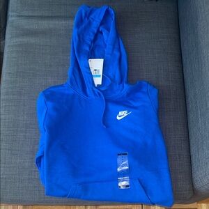 Nike royal Blue Women's Hoodie M NWTO